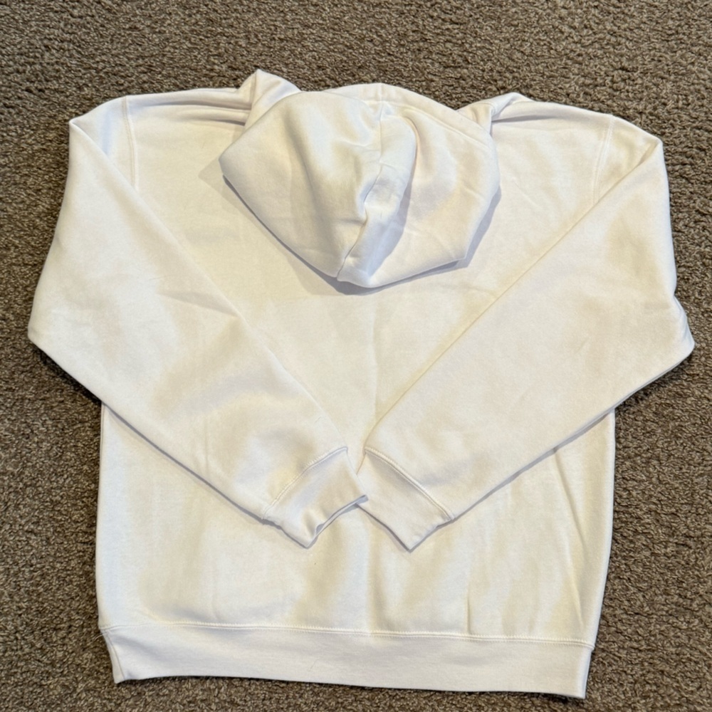 Disney Mickey Mouse White Hoodie. Crochet patch Large - Picture 6 of 6